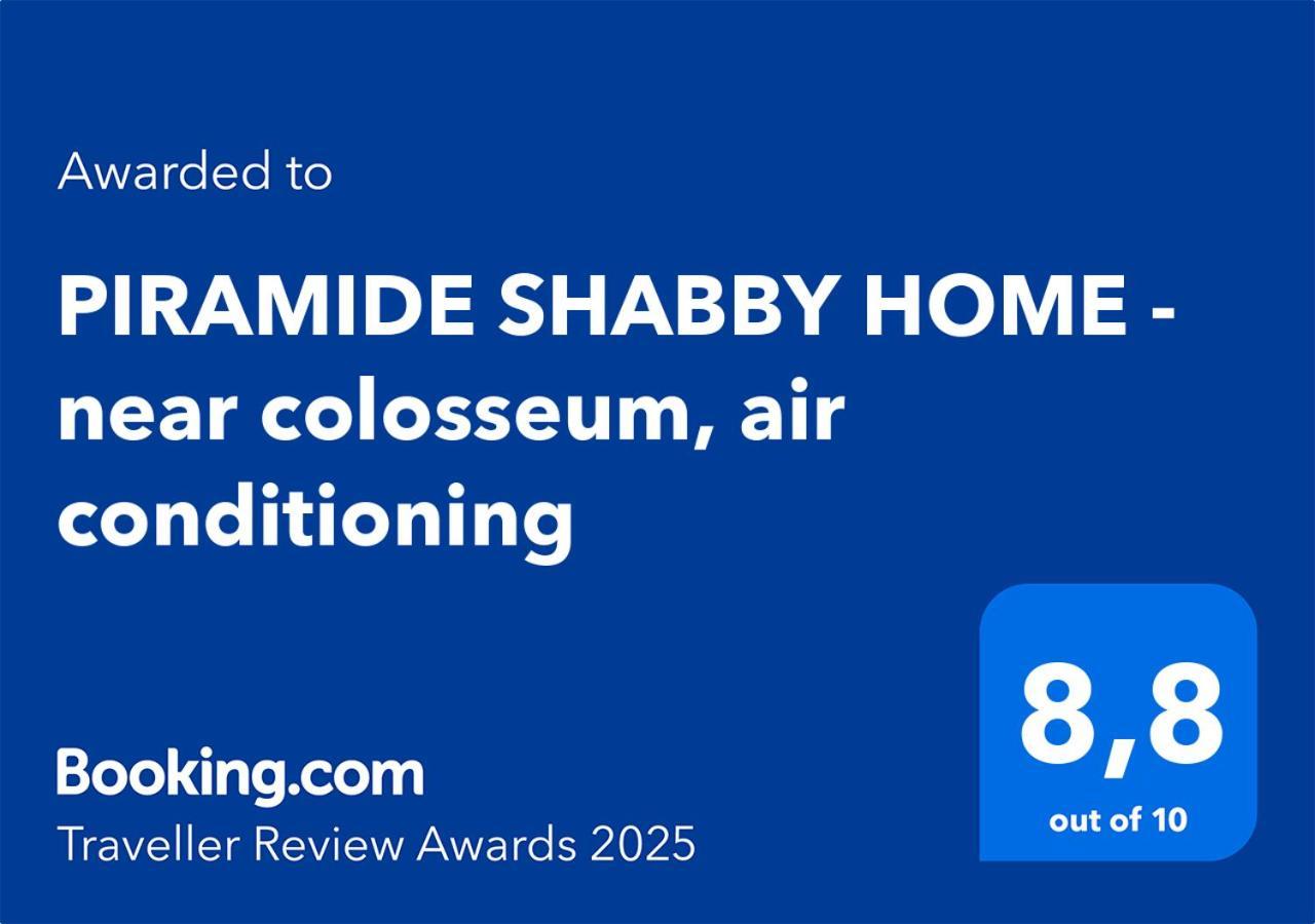 Piramide Shabby By Casa E Lode - Colosseum, Air Conditioning Roma Dış mekan fotoğraf